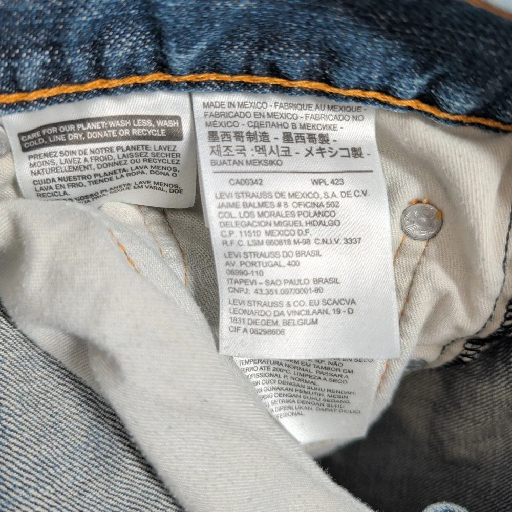Levi's 559 Jeans Mens‎ 32x32 Blue Relaxed Straight Fit Denim Casual Workwear